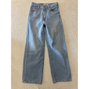 Levis Womens High Waisted Straight Denim Jeans Size 26